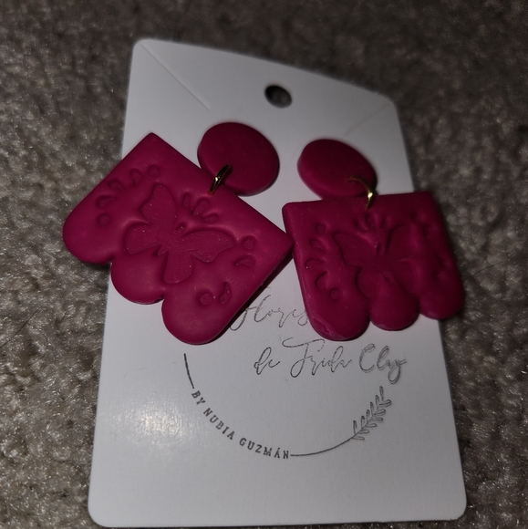 Las flores de frida clay top and clay earrings - Picture 13 of 13